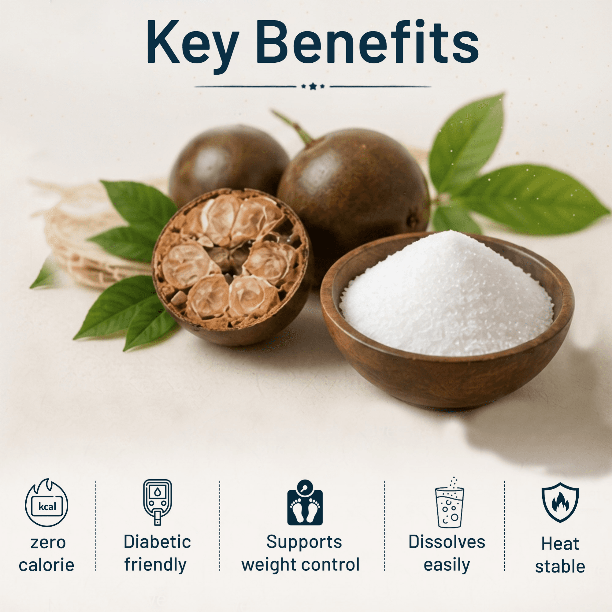 Monk Fruit Sweetener Powder with Erythritol thumbnail 6