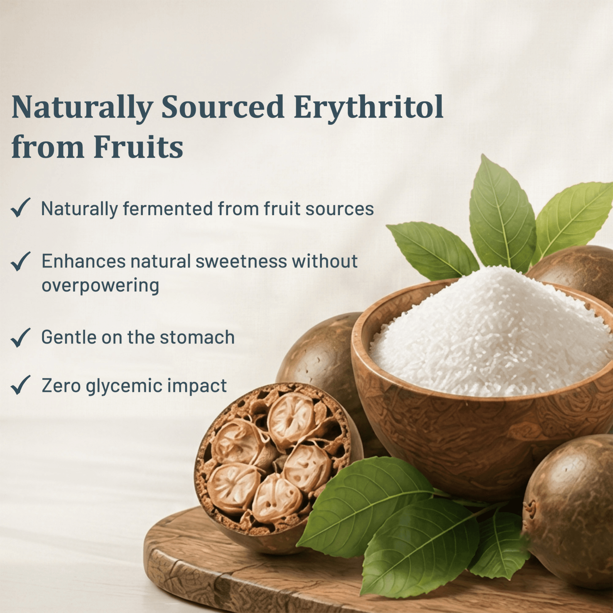 Monk Fruit Sweetener Powder with Erythritol thumbnail 8